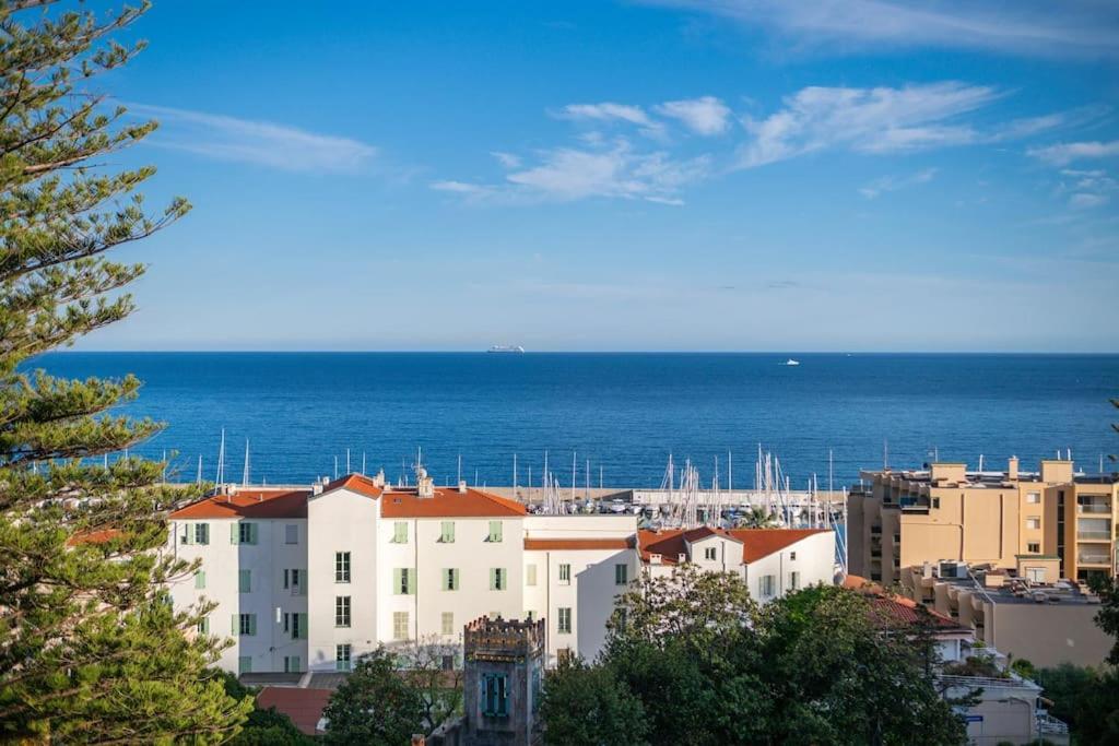 Le Fontana Rosa - Vue Mer - Terrasse - Parking Inclus Menton Bagian luar foto