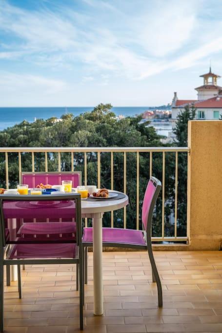 Le Fontana Rosa - Vue Mer - Terrasse - Parking Inclus Menton Bagian luar foto